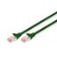 DIGITUS LAN Kabel Cat 6 - 10m - RJ45 Netzwerkkabel - S-FTP Geschirmt - Kompatibel zu Cat-6A und Cat-7- Rot
