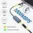 USB C auf Ethernet Adapter mit USB 3.0 auf RJ45 1000 Mbps Verkabeltes Netzwerk 10/100/1000 Gigabit LAN Ethernet Adapter für Windows XP, MAC OS, Linux, Vista 7 8 10 11 (Packung mit 2)