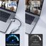 Oliveria 2.5G USB LAN Adapter, 2-IN-1 USB-C Ethernet Verkabelter Netzwerkadapter 100/1000/2500Mbps LAN Adapter für iPad, iPhone, MacBook, Tablet