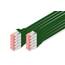DIGITUS LAN Kabel Cat 6 - 1m - 10 Stück - RJ45 Netzwerkkabel - S/FTP Geschirmt - Kompatibel zu Cat6A und Cat7 - Grün