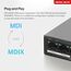 Mercusys MS105GP PoE Switch 5-Port Gigabit LAN Switch mit 4 PoE+ Ports (65 Watt, IEEE-802.3af/at PoE, lüfterlos, Plug-and-Play, Robustes Metallgehäuse)