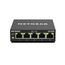 NETGEAR GS305E Managed Switch 5 Port Gigabit Ethernet LAN Switch Plus (Plug-and-Play, Netzwerk Switch Managed, IGMP Snooping, QoS, VLAN, lüfterlos, Robustes Metallgehäuse), Schwarz