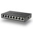 D-Link DGS-108 8-Port Layer2 Gigabit Switch (bis zu 2000 Mbit/s Datenübertragung pro Port, Non-Blocking-Architektur, lüfterlos, Metallgehäuse) schwarz