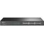 TP-Link TL-SG1024 24 Port Gigabit Netzwerk Switch ( 19 Zoll Rack-Montage, 24*RJ-45 LAN Ports, Metallgehäuse, , unmanaged, Plug-und-Play, Lifetime-Garantie) schwarz