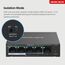 Mercusys MS105GP PoE Switch 5-Port Gigabit LAN Switch mit 4 PoE+ Ports (65 Watt, IEEE-802.3af/at PoE, lüfterlos, Plug-and-Play, Robustes Metallgehäuse)