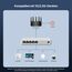 Tenda 5-Port Switch 2.5 Gigabit Unmanaged Netzwerk Switch 2.5 Gbit LAN Switch (Plug-and-Play Ethernet Switch, Lüfterlos, Wandmontage, Ideal für 2,5G NAS, Server, WiFi 6/7 AP, Gaming-PC)(SE105)