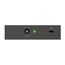 D-Link DGS-105 5 Ports Layer2 Gigabit Switch (bis zu 2000 Mbit/s Datenübertragung pro Port, einfache Plug und Play-Installation, energiesparende Funktionen, lüfterlos, Metallgehäuse) schwarz