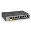 NETGEAR 8-Port Gigabit Ethernet Smart Switch (GS108T): Managed, mit 1 PD-Port, optionales Insight Cloud , Desktop oder Wandmontage geräuscharmer Betrieb und Service über die gesamte Lebensdauer