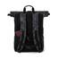 Ela Mo® Rolltop Rucksack Damen - Rollrucksack Anti Diebstahl für Sport & Reisen - Laptoprucksack für Schule, Uni, Business - Mit USB Anschluss & kompaktem Flaschenhalter - Dots