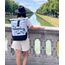 Ela Mo Rucksack Damen - Rolltop schön u. durchdacht - Laptop Rucksäcke für Frauen - Anti Diebstahl Tasche für Schule, Uni, Business (Waterleaf Gold)