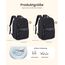 LOVEVOOK Laptop Rucksack Damen, Wasserdicht 17 Zoll Arbeitsrucksack Schulrucksack Teenager für Große Trinkflasche, Elegant Rucksäcke Schultasche Backpack für Arbeit Schule Uni Reise