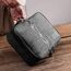 Ruyosn Kabel Organizer Tasche Kabel Wasserdicht Kabeltasche Groß Festplattentasche Elektronische Tasche Doppelschicht Elektro Organizer Cable Bag Elektronik Zubehör Organisator Schwarz