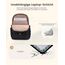 LOVEVOOK Laptop Rucksack Damen, Wasserdicht 15,6 Zoll Arbeitsrucksack Schulrucksack Teenager für Große Trinkflasche, Elegant Schultasche Rucksäcke Backpack für Arbeit Schule Uni Reise, Schwarz
