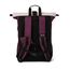 Ela Mo® Rolltop Rucksack Damen - Rollrucksack Anti Diebstahl für Sport & Reisen - Laptoprucksack für Schule, Uni, Business - Mit USB Anschluss & kompaktem Flaschenhalter - Grape