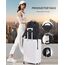 LOVEVOOK Rucksack Damen, Wasserdicht 15,6 Zoll Laptop Rucksäcke Arbeitsrucksack Schulrucksack Teenager für Große Trinkflasche, Elegant Tagesrucksack Schultasche Backpack für Arbeit Schule Uni Reise