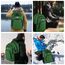 marcello Rucksack Damen,Laptop Rucksäcke mit USB-Ladeanschluss für Arbeit Schule Uni Schulrucksack für Jungen Teenager mit Laptopfach & Anti Diebstahl Tasche (Militärgrün, 15,6 Zoll)