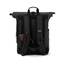 Ela Mo® Rolltop Rucksack Damen - Rollrucksack Anti Diebstahl für Sport & Reisen - Laptoprucksack für Schule, Uni, Business - Mit USB Anschluss & kompaktem Flaschenhalter - Coated Edition Slate