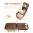 LOVEVOOK Rucksack Handgepäck Flugzeug, Reiserucksack Damen Groß, Travel Backpack Laptop Rucksäcke 17.3 Zoll mit Laptopfach, Carry On Luggage für Reise Arbeit Business Weekender