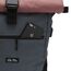 Ela Mo® Rolltop Rucksack Damen - Rollrucksack Anti Diebstahl für Sport & Reisen - Laptoprucksack für Schule, Uni, Business - Mit USB Anschluss & kompaktem Flaschenhalter - Salmon