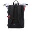 Ela Mo® Rolltop Rucksack Damen - Rollrucksack Anti Diebstahl für Sport & Reisen - Laptoprucksack für Schule, Uni, Business - Mit USB Anschluss & kompaktem Flaschenhalter - Bloom!