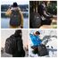 marcello Rucksack Damen,Laptop Rucksäcke mit USB-Ladeanschluss für Arbeit Schule Uni Schulrucksack für Jungen Teenager mit Laptopfach & Anti Diebstahl Tasche (Schwarz, 15,6 Zoll)