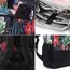 Ela Mo® Rolltop Rucksack Damen - Rollrucksack Anti Diebstahl für Sport & Reisen - Laptoprucksack für Schule, Uni, Business - Mit USB Anschluss & kompaktem Flaschenhalter - Tropical Heat
