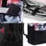 Ela Mo® Rolltop Rucksack Damen - Rollrucksack Anti Diebstahl für Sport & Reisen - Laptoprucksack für Schule, Uni, Business - Mit USB Anschluss & kompaktem Flaschenhalter - Bloom!