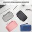 Teskyer Kabeltasche Organizer, Wasserdichte, Urlaub Must Haves, Multifunktional Reise Zubehör, Travel Essentials, für Ladegerät, Powerbank, Schwarz