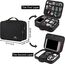 MATEIN Kabel Organizer Tasche, Groß Kabeltasche, Wasserabweisend Elektronik Tasche Cable Organizer Travel Bag für Ipad, Ladegerät, Powerbank, Schwarz