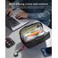 tomtoc Kabeltasche Zubehörtasche, Elektronik Zubehör Kabel Organizer Tasche Tech Pouch, Reise Cable Bag für Ladekabel, Festplatte, MacBook Adapter, Ladegerät, PowerBank, SD Karten, Schwarz