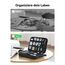 UGREEN Elektronik Tasche Reise Organizer Kabeltasche Travel Kabel Organizer Elektronische Zubehör Case Travel Organisator Festplattentasche für Powerbank, Kabel, Akku, Karte, Handy usw.
