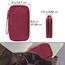 Teskyer Kabeltasche Organizer, wasserdichte, Urlaub Must Haves, Multifunktional Reise Zubehör, Travel Essentials, für Ladegerät, Powerbank, Weinrot