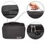 Ruyosn Kabel Organizer Tasche Kabel Wasserdicht Kabeltasche Groß Festplattentasche Elektronische Tasche Doppelschicht Elektro Organizer Cable Bag Elektronik Zubehör Organisator Schwarz