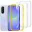 ivoler Schutzfolie für Samsung Galaxy A36 5G / A37 5G, Panzer Schutz Glas Folie Displayschutz mit Einfaches Installationswerkzeug, 9H Härte, HD Klar, Anti-Kratz, Anti-Bläschen, Anti-Stoßfest, 2 Stück
