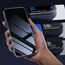 WSKEN für iPhone 17 Pro Max für Panzerglas Sichtschutz - [3D Vollverdeckung Unsichtbar] [Auto Staubentfernung] Privacy 9H+Militär-Sicherheitsglas Schutzfolie,Anti Fingerabdruck,Anti-Bläschen,Robust