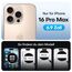TAURI für iPhone 16 Pro Max Panzerglas 6,9" mit Staubfreie Installationswerkzeug, Gehärtete Glas Displayschutz, Full Screen Kratzfest Schutzglas, Anti-Fingerabdruck und Bubbles Schutzfolie, 3 Stück