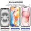 NEW'C 3 Stück Full Screen für iPhone 16 Plus,iPhone 15 Plus Panzerglas (6,7 Zoll), Schutzglas [Auto-Installation], Frei von Kratzern, 9H Härte, Displayschutzfolie, Ultrabeständig folie