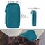 Teskyer Kabeltasche Organizer, wasserdichte, Urlaub Must Haves, Multifunktional Reise Zubehör, Travel Essentials, für Ladegerät, Powerbank, Dunkelgrün