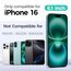 Niphabe 3 Stück Panzer Schutz Glas kompatible mit iPhone 16 Schutzfolie mit Kameraschutz, 9H Härte Hartglas, HD Displayschutz, Kratzfest–Bläschenfrei, Ultra-klar.