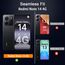 Aerku Schutzfolie für Xiaomi Redmi Note 14 4G für Panzerglas, 3 Stück 9H Härte Folie und 2 Stück Ultra-Klar Kameraschutz, 0.33mm Anti-Kratzen Displayschutz, Anti-Bläschen Schutzglas