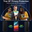 Esanik Matte Sichtschutz für iPhone 17 Pro Max für Panzerglas, 2x Sichtschutzfolie Matte Privacy Screen Protector, 9H Anti-Spy Displayschutz Folie, 2025-6,9 Zoll (2 Stück)