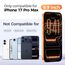 Niphabe für iPhone 17 Pro Max für Panzerglas, Kompatibel mit 3 Stück iPhone 17 Pro Max Schutzfolie mit Kameraschutz, 9H Härte Hartglas, HD Displayschutz, Ultra-klar-Einfachem Installationswerkzeug