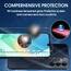 Lutree für Samsung Galaxy A16 5G/4G für Panzerglas Schutzfolie, 3+3 Stück Schutzglas + Kameraschutz Folie, 9H Härte HD Displayschutz Bläschenfrei Anti- Kratzer Displayfolie