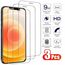 3 Stück Panzer Schutz Gehärtetem Tempered Glas für iPhone 12, iPhone 12 Pro Full Screen Schutzfolie Displayschutz Folie Anti Kratzen 9H Härte HD Displayschutzfolie 6,1 Zoll Ultra Klar Ultrabeständig
