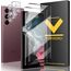 2+2 Stück Displayschutz für Samsung Galaxy S22 Ultra Panzer Schutz Glas[6.8"]+ Kamera Schutzfolie, Fingerabdrucksensor Kompatible, HD Klare, 9H Härte folie für Schutzfolie S22 Ultra 5G