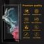 2+2 Stück Displayschutz für Samsung Galaxy S22 Ultra Panzer Schutz Glas[6.8"]+ Kamera Schutzfolie, Fingerabdrucksensor Kompatible, HD Klare, 9H Härte folie für Schutzfolie S22 Ultra 5G