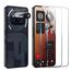 FDHYFGDY 2+1 Stück Schutzfolie für Nothing Phone 3a Panzerglas, Kameraschutz und Glasschutzfolie, 9H Härte, Anti-Bläschen HD Displayschutz
