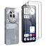 FDHYFGDY 2+2 Stück Schutzfolie für Nothing Phone 3a Pro Panzerglas, Kameraschutz und Glasschutzfolie, 9H Härte, Anti-Bläschen HD Displayschutz