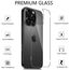Lutree für Panzerglas für iPhone 16 Pro Max 6,9 Zoll Rückseite Schutzfolie, 2 Stück 9H Härte HD Folie Hinten Displayschutz, Anti- Kratzer Schutzglas Rückseitenfolie