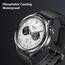 Yenwen 4 Stück Displayschutz für Garmin Forerunner 165/165 Music/Xiaomi Watch S4 / S3 für Panzerglas, Anti-Scratch Displayschutzfolie, Schutzfolie Glas Folie (Durchmesser 37.5mm)